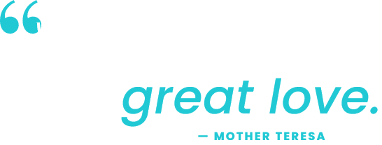 illustration quote from mother theresa